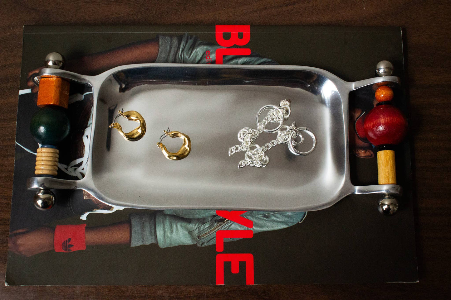 Beaded Decorative Tray